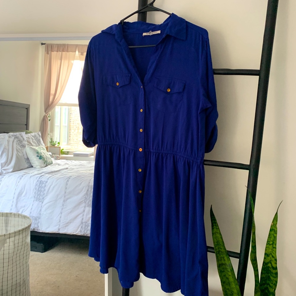 Cobalt Blue Dress